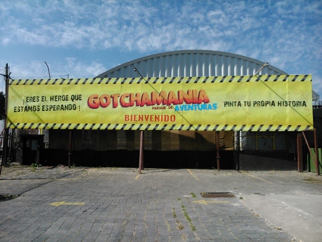 bienvenido al campo de paintball